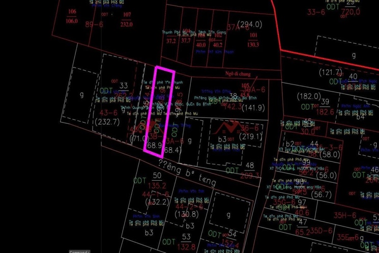 CHÍNH CHỦ BÁN LÔ ĐẤT ĐẸP 68,9M, TẠI BIÊN GIANG-HÀ ĐÔNG-HÀ NỘI