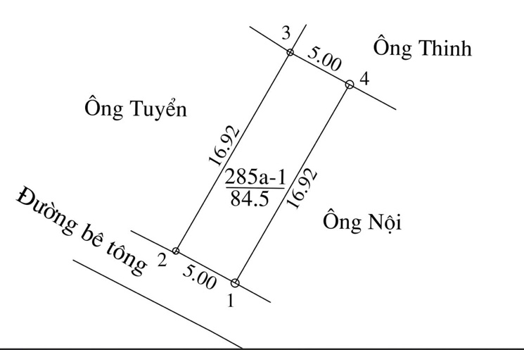 CẦN BÁN 84,5M ĐẤT ĐƯỜNG OTO VÀO TẬN ĐẤT CÁCH TL 82 CHỈ 100M TẠI LỤC XUÂN - VÒNG XUYÊN - PHÚC THỌ 