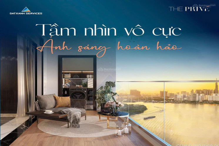 Rẻ Nhất Thị Trường căn hộ The Privé 2Pn 81m2  View Sông Thoáng Hướng Đông Nam Giá Chỉ 8,7 tỷ