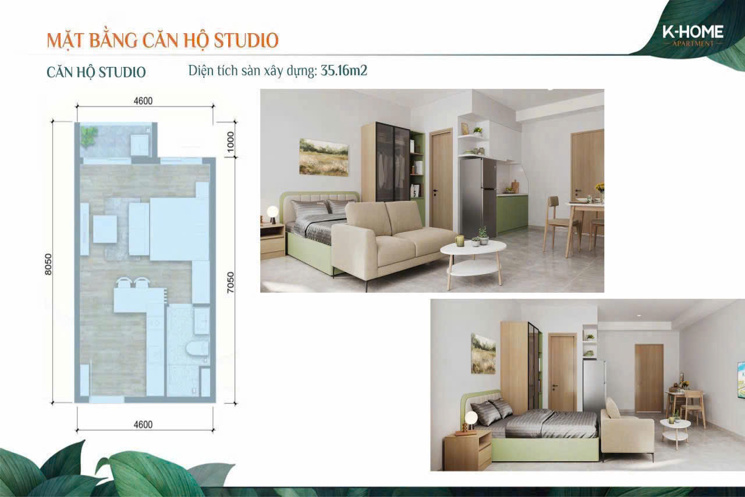 căn hộ K-Home Apartment với tiện ích vượt trội và hỗ trợ vay ưu đãi 6.6% cố định 25 năm