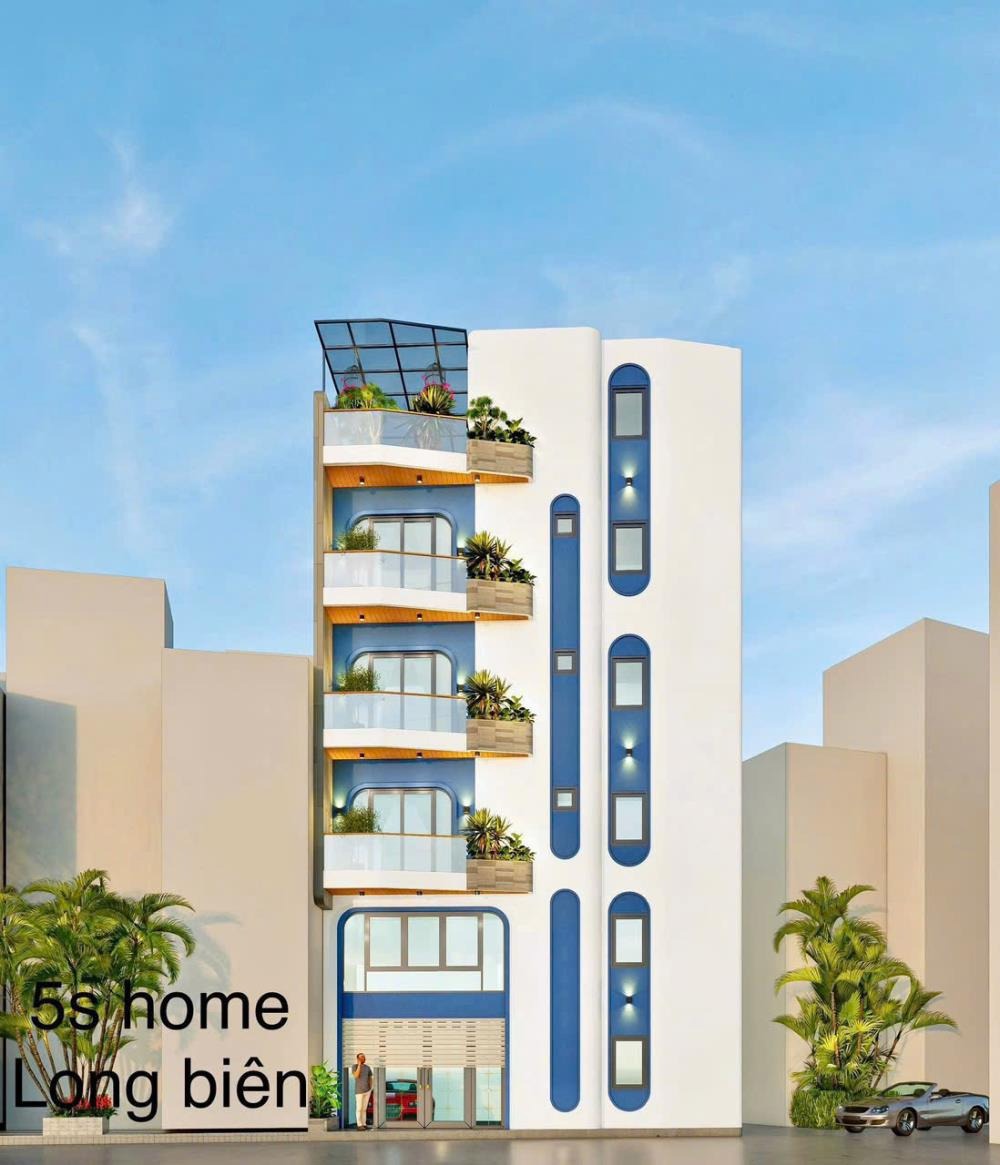 Bán Nhà Lô Góc Thạch Bàn, Long Biên - 50m2, 5.5 Tầng, Ô Tô Vào