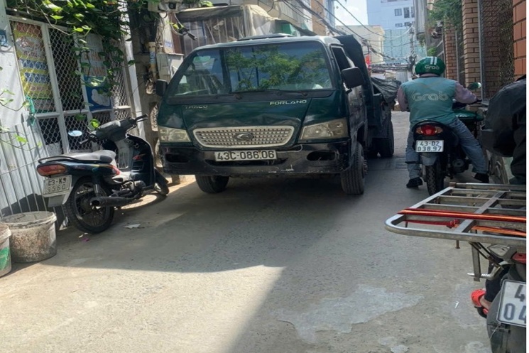 ► Nhà 2 mặt kiệt 3m thẳng thông Phan Thanh, 61m2, 3 tầng, KD, 3.xx tỷ