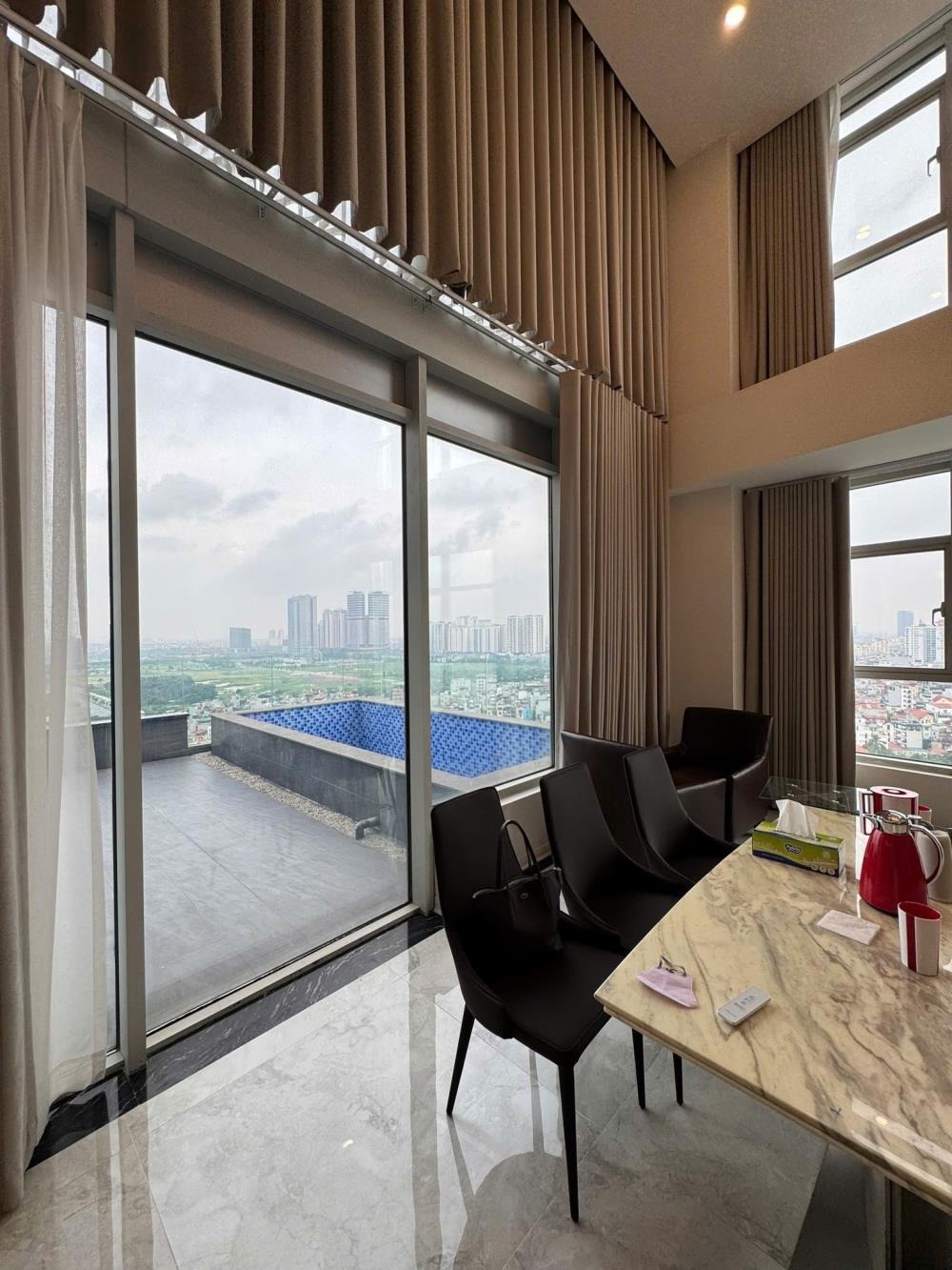 Penthouse Duplex Watermark Tây Hồ - View Hồ Tây - 311m2 - Giá 46.8 tỷ