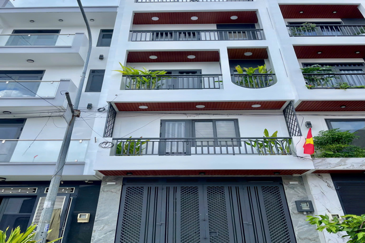 Nhà 4 tầng hẻm 6m, 4x21m, 5PN, gần Thống Nhất giá 7.1 tỷ