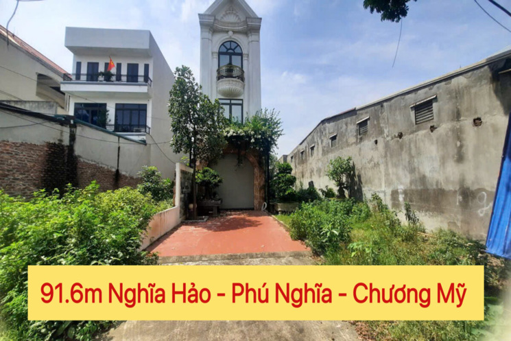 CHÍNH CHỦ BÁN SIÊU PHẨM MẶT ĐƯỜNG QL6 91,6M TẠI PHÚ NGHĨA-CHƯƠNG MỸ-HÀ NỘI