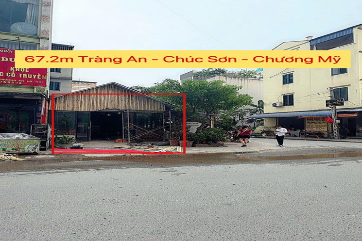 BÁN LÔ ĐẤT ĐANG KINH DOANH QUÁN CAFE 67,2M TẠI TT CHÚC SƠN-CHƯƠNG MỸ-HÀ NỘI