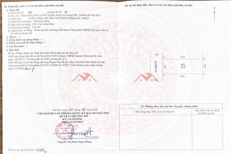 HÀNG FO CHÍNH CHỦ BÁN LÔ ĐẤT 70M TẠI KHU CÔNG NGHIỆP PHÚ NGHĨA-CHƯƠNG MỸ-HÀ NỘI