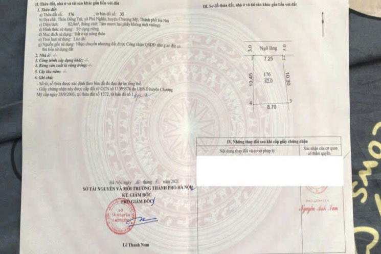 CHÍNH CHỦ CẦN BÁN LÔ ĐẤT GIÁP NGAY KHU CÔNG NGHIỆP PHÚ NGHĨA-CHƯƠNG MỸ-HÀ NỘI
