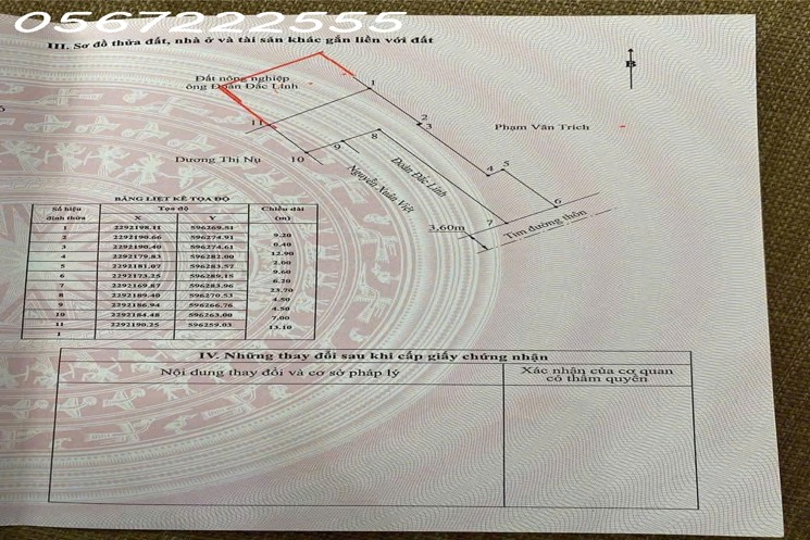 Chính chủ bán đất tuyến 2 tỉnh lộ 403, thôn Ngũ Đoan, huyện Kiến Thụy, Hải Phòng