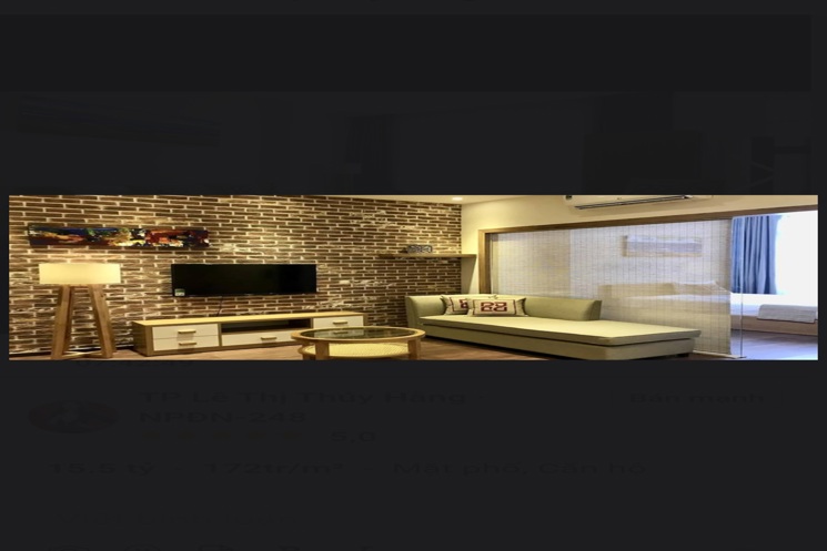 BÁN TÒA CĂN HỘ 4 TẦNG – AN THƯỢNG 34, NGŨ HÀNH SƠN – ĐÀ NẴNG Diện tích: 90m² (Ngang 5m) Giá: 15,5