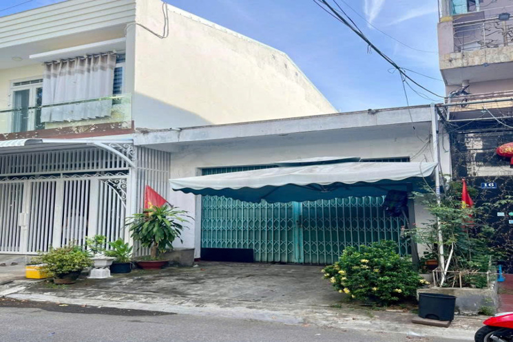 Bán đất tặng nhà Mặt tiền số 18 đường Lương Khánh Thiện – Đà Nẵng Diện tích: 70 m² (ngang 5m)