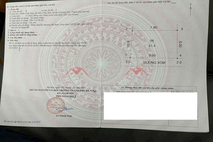 CHÍNH CHỦ BÁN 3 LÔ ĐẤT TẠI TT CHÚC SƠN-CHƯƠNG MỸ-HÀ NỘI