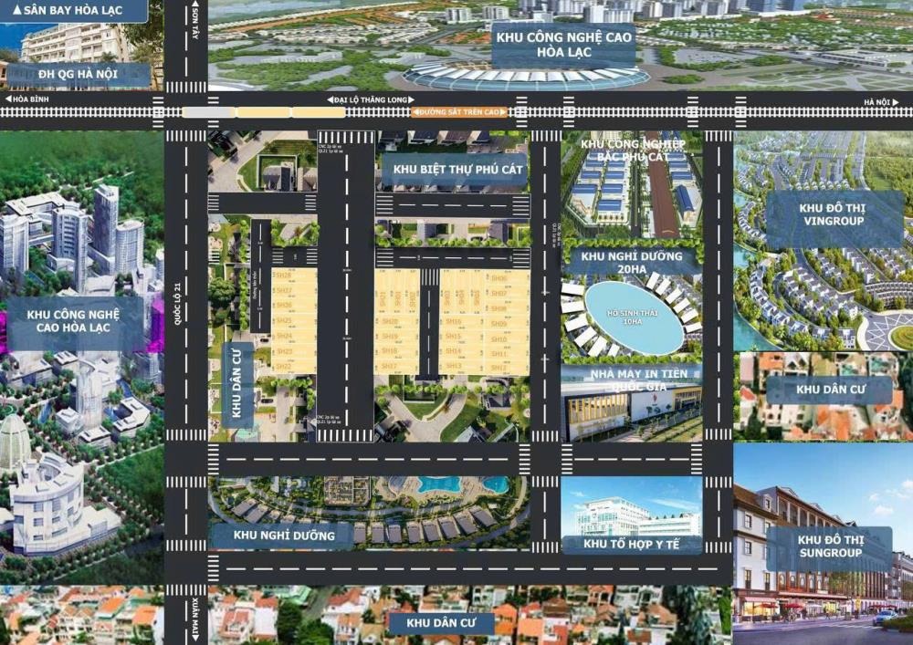 Đất Phân Lô Hòa Lạc Sổ Đỏ - Giá Tốt - Đầu Tư Sinh Lời
