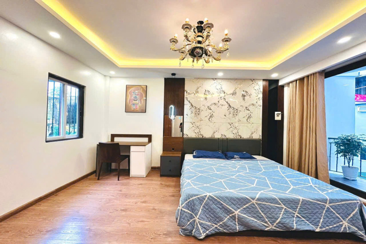 NGÕ NÔNG ĐẸP - NHÀ MỚI - NỘI THẤT ĐẸP - CÓ SÂN RỘNG-Trần Khát Chân 34 m, 4 tầng, mt 3 m 7.6 tỷ Hai