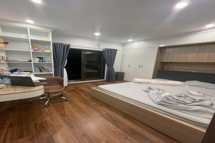BÁN CĂN HỘ DỊCH VỤ HÀ TRÌ 51MX 5 TẦNG, LÔ GÓC, NGÕ THÔNG, Ô TÔ ĐỖ CỔNG, FULL PHÒNG GIÁ 9.5 TỶ