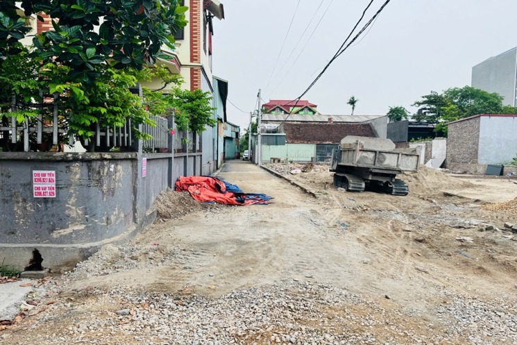 Bán đất Đông Hội Đông Anh 48m, đường thông ôtô đỗ cửa, gần cầu Đông Trù, nhỉnh 5 tỷ ( TL)
