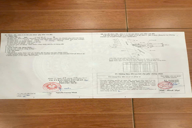 BÁN NHÀ CẤP 4 (5x30) MẶT TIỀN ĐƯỜNG ĐÔNG HƯNG THUẬN 06 – Q12