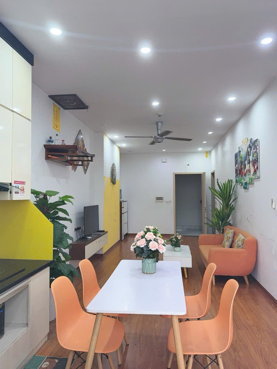 Bán căn hộ 68.5m² full đồ tầng 18, Chung cư Thanh Hà - View đẹp, Giá tốt