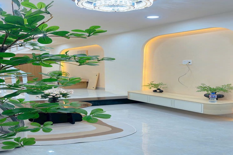 Nhà 2 tầng mới đẹp Trần Cao Vân . Full nội thất