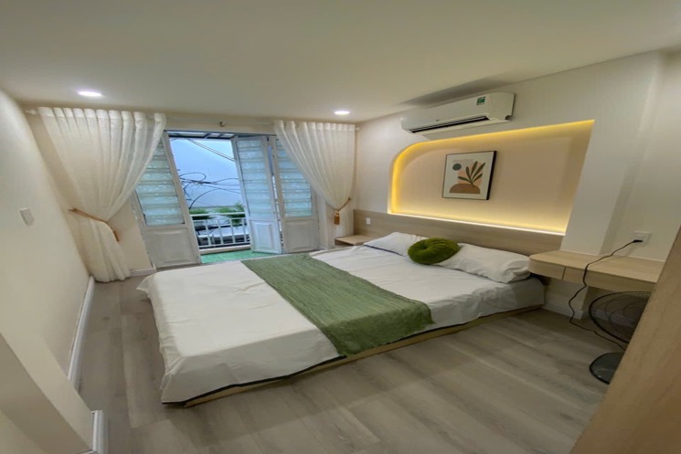 Nhà 2 tầng mới đẹp Trần Cao Vân . Full nội thất