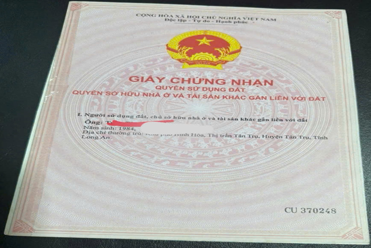 ĐẤT ĐẸP – MẶT TIỀN - Chính Chủ Bán Lô Đất Tiềm Năng Đường Trần Văn Đức, Bình Lãng, Tân Trụ, Long An