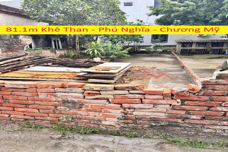 HÀNG HIẾM ĐẤT GẦN KHU CÔNG NGHIỆP 81,1M TẠI P-HÚ NGHĨA-CHƯƠNG MỸ-HÀ NỘI