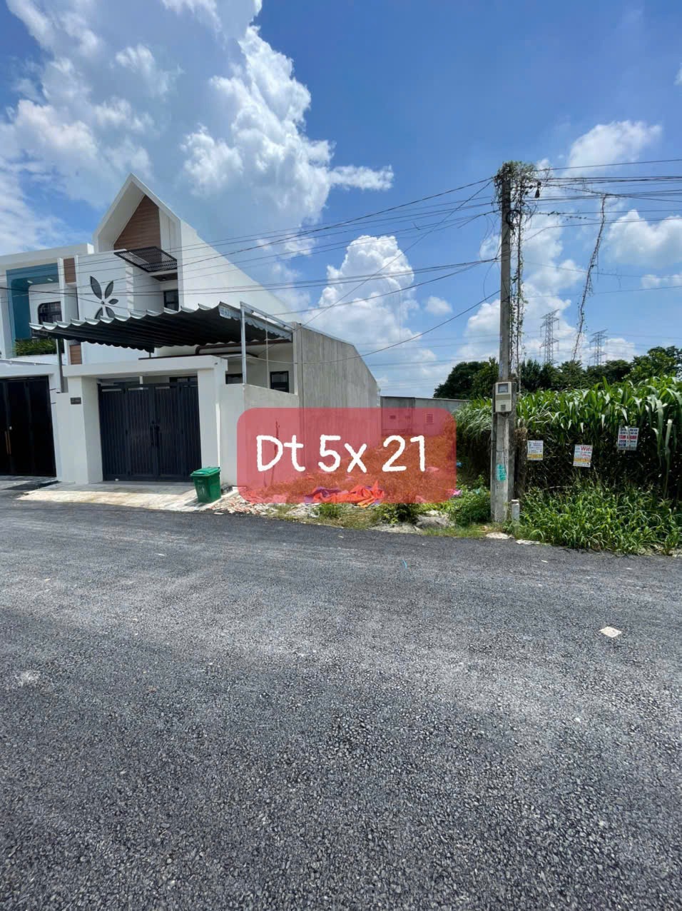 Bán Đất Thổ Cư Củ Chi 105m2 - Giá 2.3 Tỷ - Tân Thạnh Đông