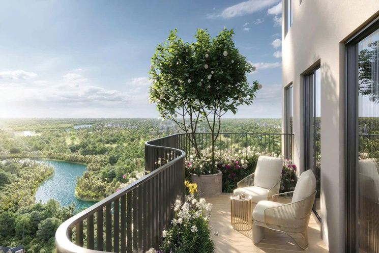 Căn Hộ Sky Retreat 3PN 110m2 view sông tầng đẹp giá rẻ mua giá gốc CĐT