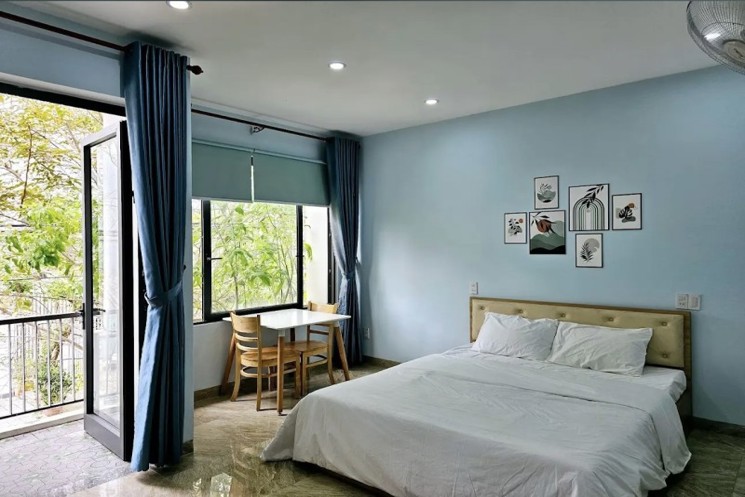 ♥ Mặt Tiền đường 7.5m khu Nam Việt Á, 190m2, 5 tầng, 20 phòng mới hiện đại
