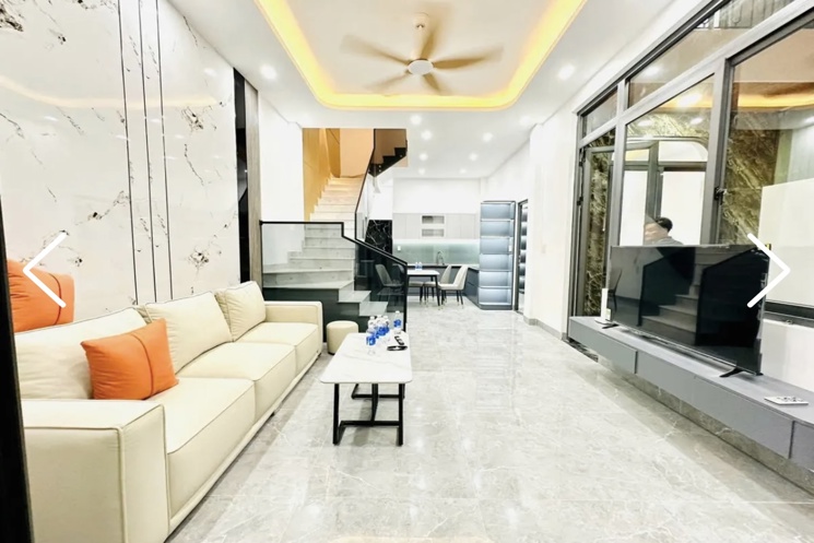Villa 3 tầng kiệt Oto Tôn Đản . DT:80m , ngang 7m