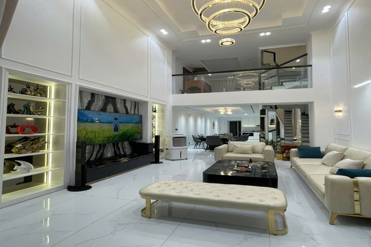 VIP Bán nhà 5 tầng KDC Sài Gòn Mới – hẻm ô tô – diện tích 4x21m- Chỉ 6 Tỷ 6