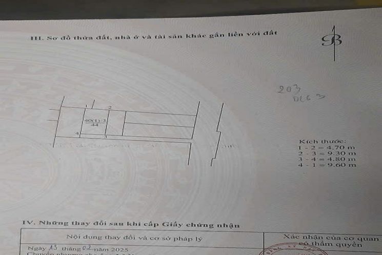 Cần tiền bán nhà 3 tầng Gia Lâm - Hà Nội, giá 6.3 tỷ