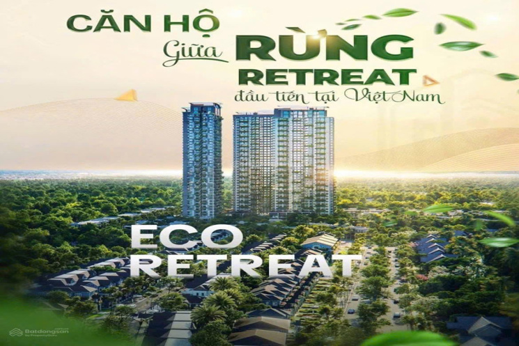 Cần bán gấp căn hộ 2PN Eco Retreat view hồ thiên nga xịn sò phân khu 6 Eco Retreat