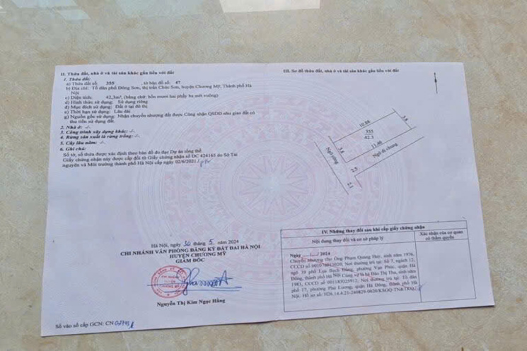 HÀNG SIÊU HÓT 42,3M TẠI CHÚC SƠN-CHƯƠNG MỸ-HÀ NỘI