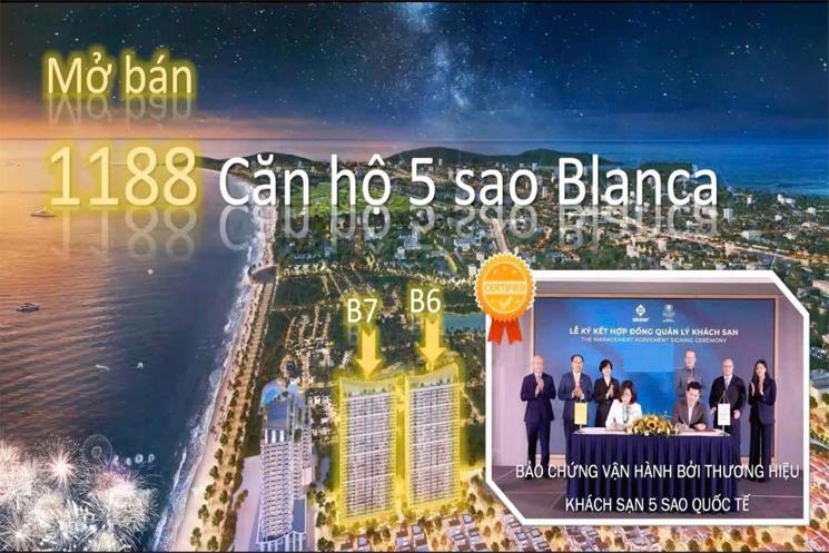 CHÍNH THỨC NHẬN BOOKING THÁP B6, B7 BLANCA CITY - TRỌN VIEW BIỂN 100% - CHIẾT KHẤU CAO GIÁ HẤP DẪN