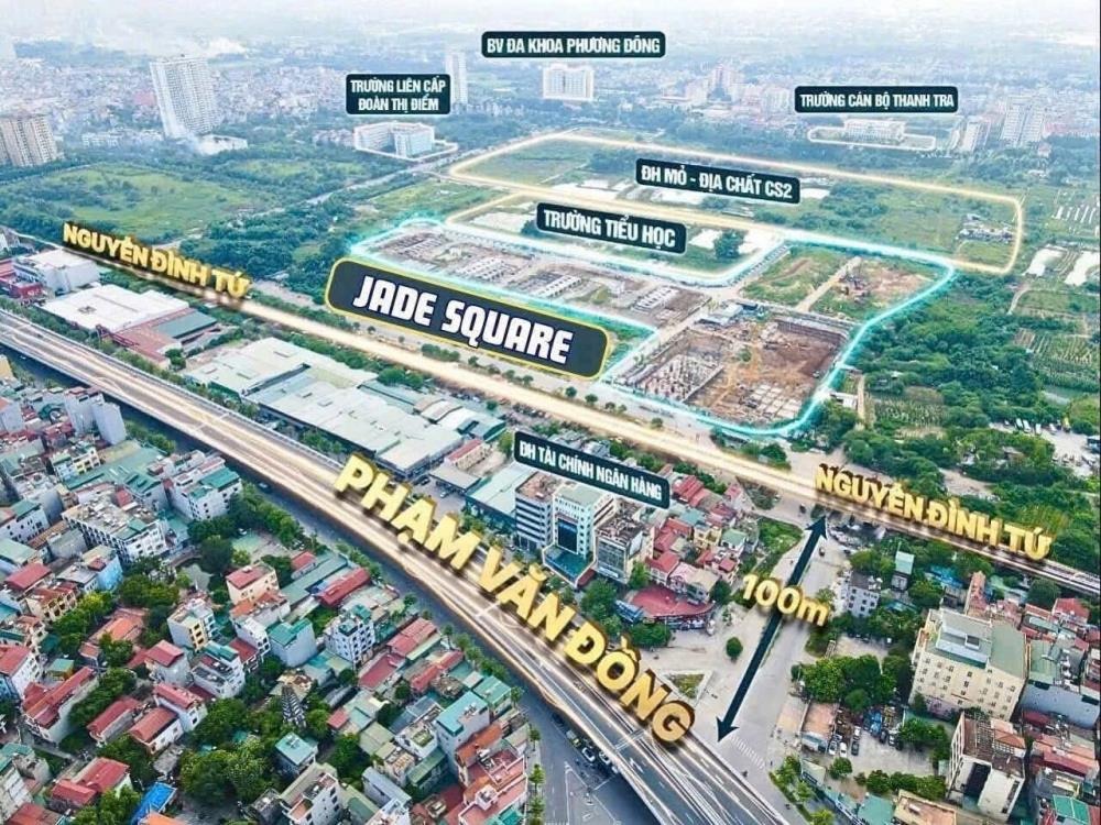 Jade Square Cổ Nhuế: Sở Hữu Căn Hộ 2PN Chỉ Từ 1.x Tỷ - Ưu Đãi Đến 3% + CK 9%