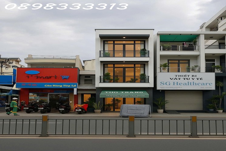 Nhà mặt tiền 95 A Lũy Bán Bích, Tân Phú: 3x10m, 2 tầng, 2PN, sổ đỏ, giá tốt 4.9 tỷ