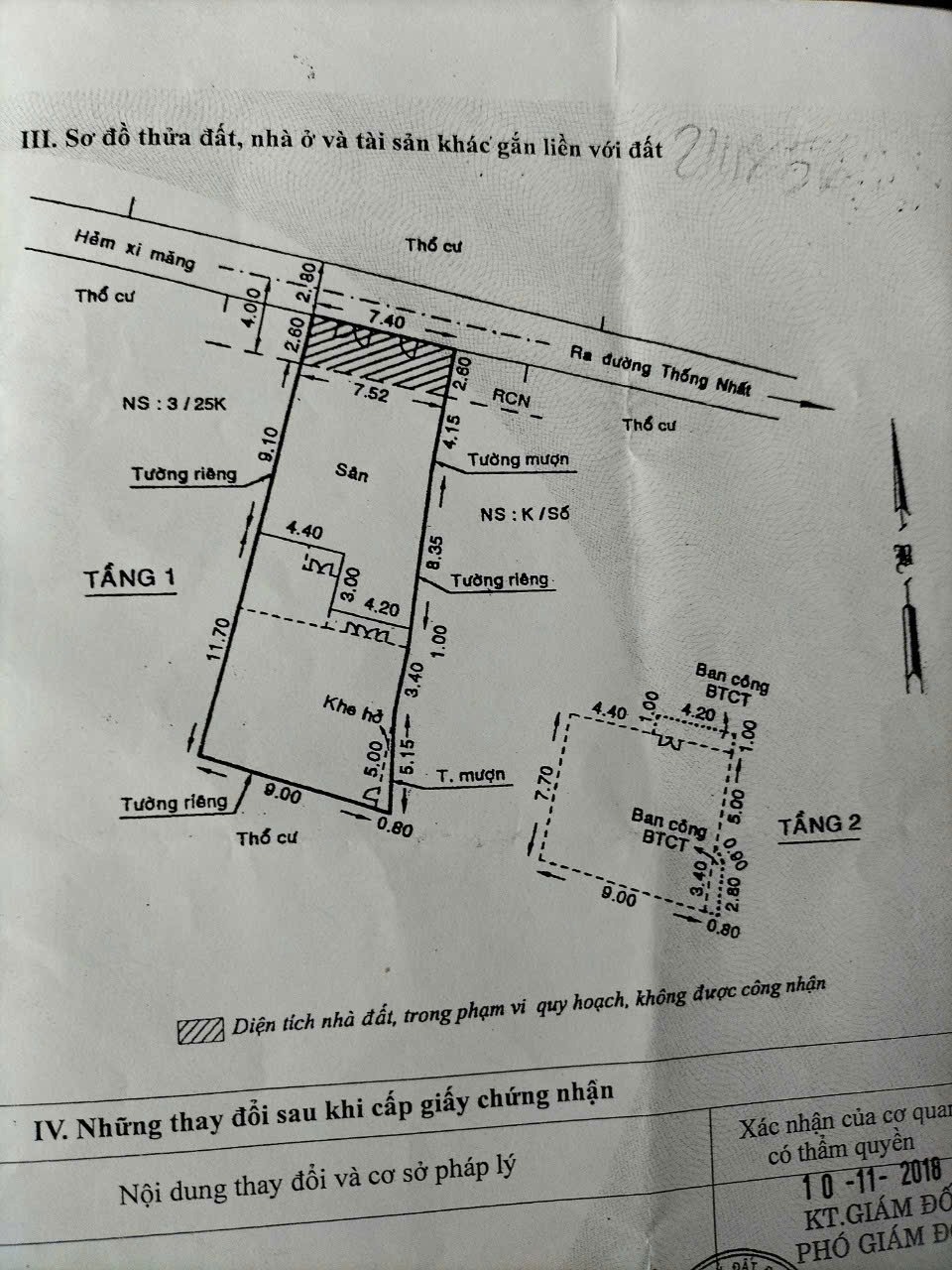 Nhà Gò Vấp - Thống Nhất, 7.4x24m, Nở Hậu 9m - Giá Chỉ 78tr/m2
