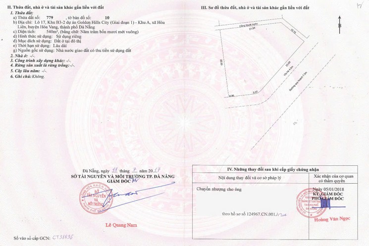 ĐẤT ĐẸP – GIÁ TỐT – CHÍNH CHỦ CẦN BÁN LÔ ĐẤT TẠI Xã Hòa Liên – Huyện Hòa Vang – Thành phố Đà Nẵng