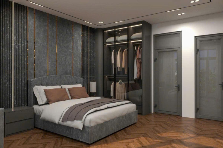 Bán nhà Bồ Đề 43m6 tầng thang máy MT5m gara ô tô hơn 14 tỷ