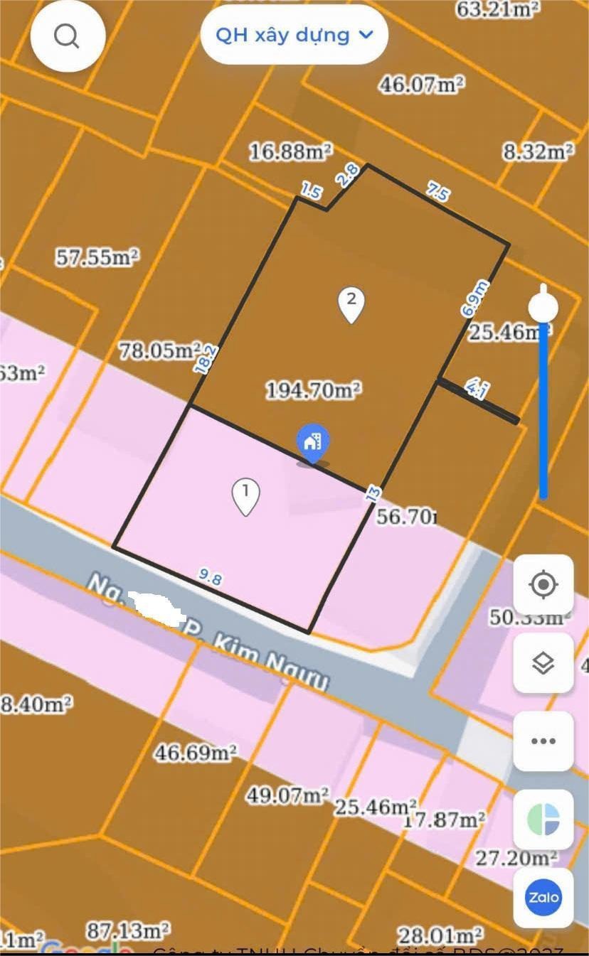 Bán nhà riêng Kim Ngưu - Ngõ nông, tương lai mặt phố 15m - 195m2 - Giá 24 tỷ