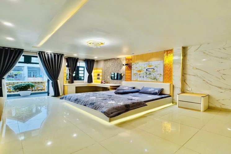 4❌19m, BÁN NHÀ 4 TẦNG, ĐƯỜNG 8M, LÊ ĐỨC THỌ, P14 GÒ VẤP, 10 TỶ NHỈNH