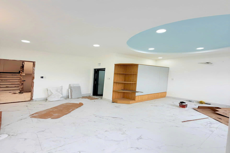 Siêu Phẩm Cạnh AEON TP Oto Ngủ Nhà Ngang Khủng 5,2m 5Tầng+5PN+5WC 6Đ1
