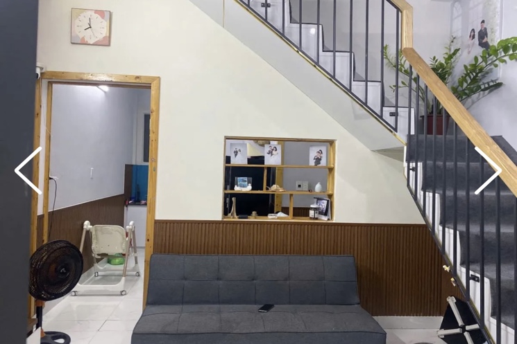 Nhà 2 tầng Trần Cao Vân . Nhà full nội thất