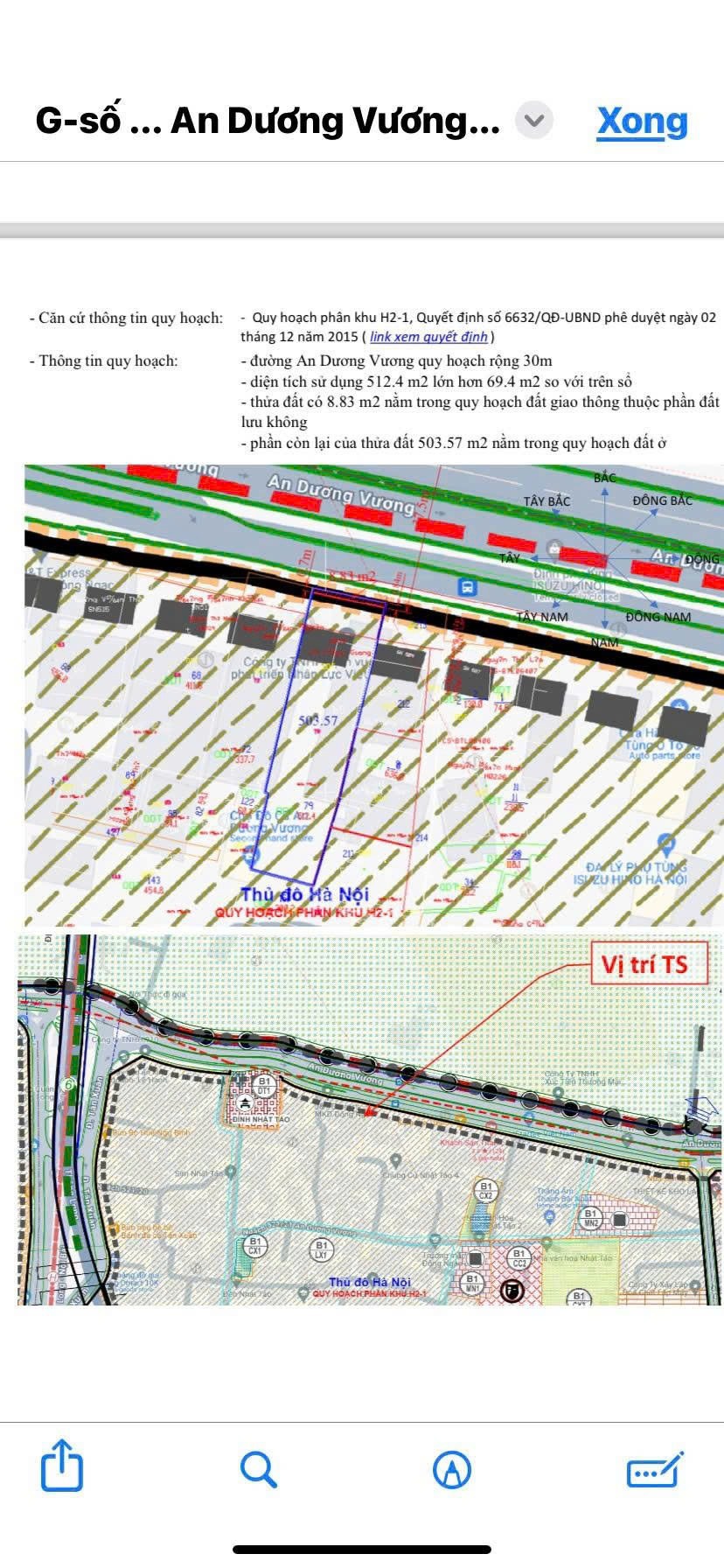 Bán Đất Mặt Đường An Dương Vương - Tây Hồ - Giá Tốt - 100 Tỷ