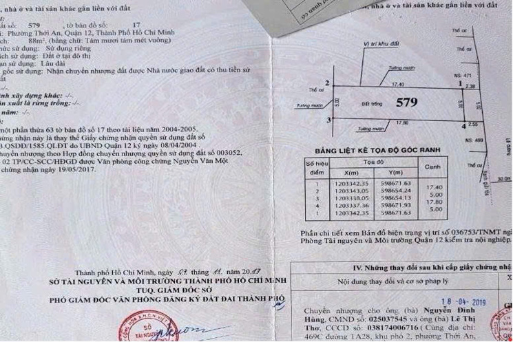GIÁ TỐT NHÀ (5x20) MẶT TIỀN LÊ THỊ RIÊNG, P. THỚI AN, QUẬN 12