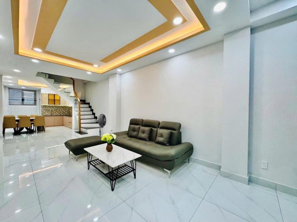 Nhà Mới Vuông Vức 4 Tầng, HXH, 62m2 Ung Văn Khiêm, Bình Thạnh - Giá 13.9 Tỷ