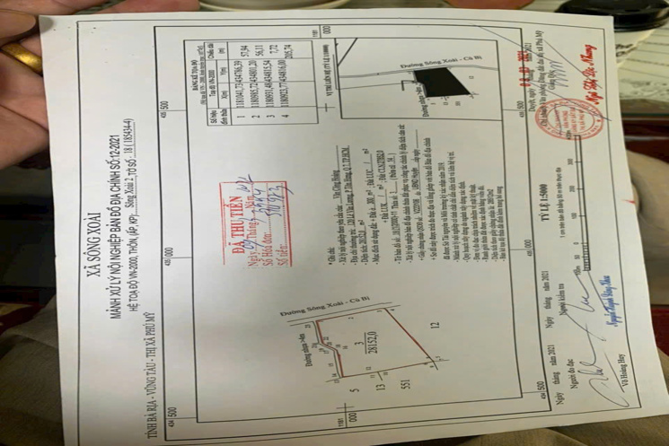 Chủ bán 2ha8 300 thổ cư mt sông soài cù bị tân thành hcm