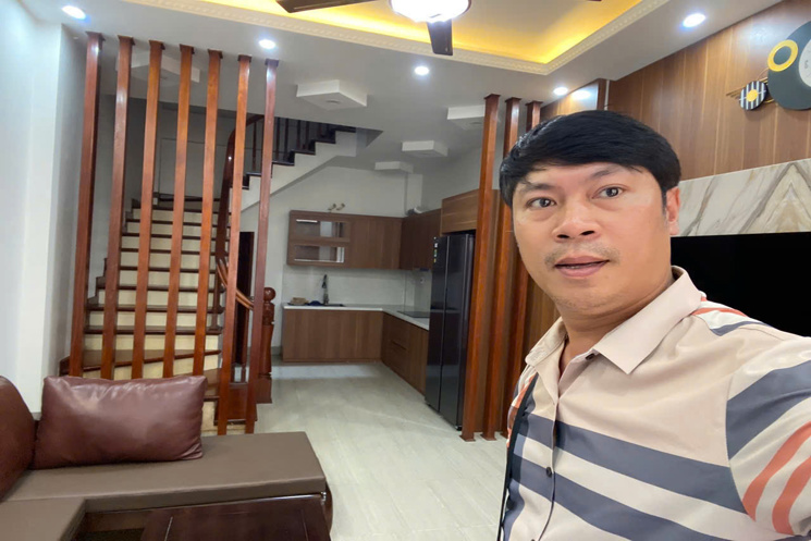 BÁN NHÀ NGỌC THỤY 34M2,  6 TẦNG, THANG MÁY, FULL NỘI THẤT