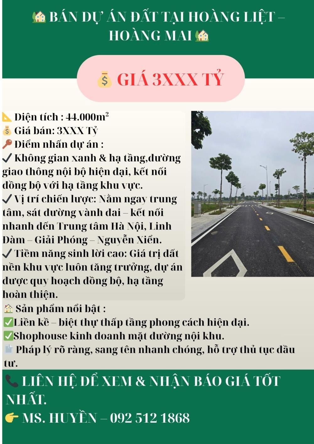 Bán Đất Dự Án Hoàng Liệt Hoàng Mai - Vị Trí Vàng, Tiềm Năng Sinh Lời Cao